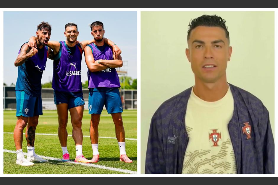 Portugal realiz&oacute; una sesi&oacute;n de recuperaci&oacute;n tras el duelo contra Croacia. (Foto: Portugal)