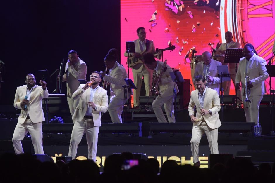 As&iacute; fue la presentaci&oacute;n de Grupo Niche en Guatemala