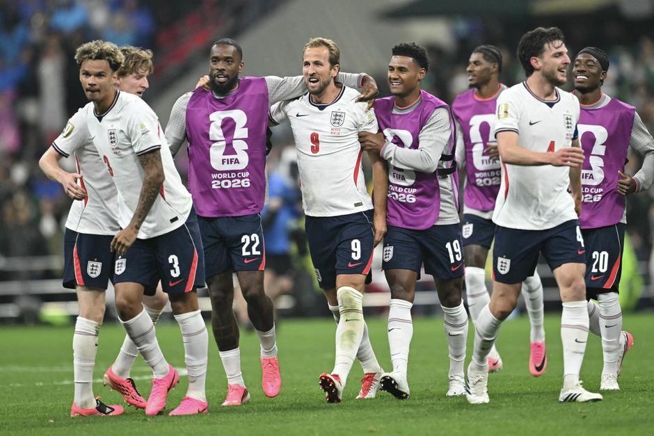 Harry Kane es el goleador de Inglaterra en la vigente Copa Mundial, con 6 goles. Le siguen Jude Bellingham con 4 y Marcus Rashford con 1. (Foto: AFP)