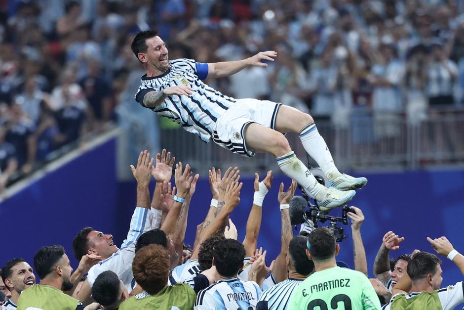 Lionel Messi suma 8 goles y 1 asistencia en 468 minutos disputados en la Copa Mundial FIFA 2026. (Foto: AFP)