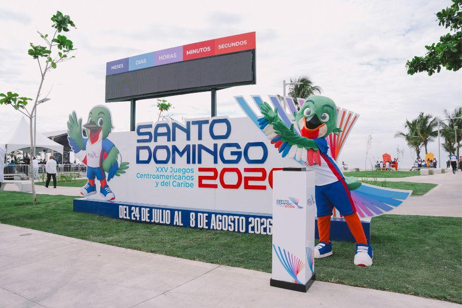 Vista del Malec&oacute;n Deportivo que ya palpita la fiesta de los Juegos Centroamericanos y del Caribe. (Foto: Juan Mijangos)