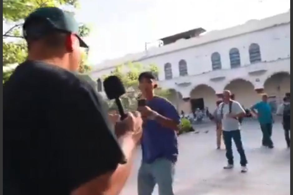 Todo empez&oacute; cuando el guatemalteco pidi&oacute; otra oportunidad para participar. (Foto: captura de video)
