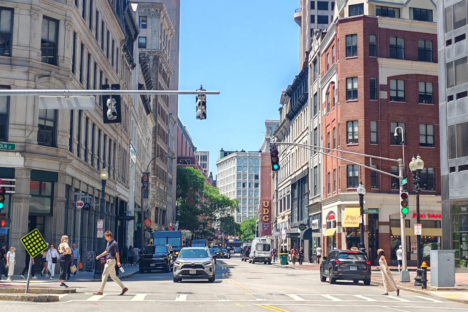 Calles del Centro de Boston. (Fotograf&iacute;a por: Ana Luc&iacute;a Castillo / Soy502)