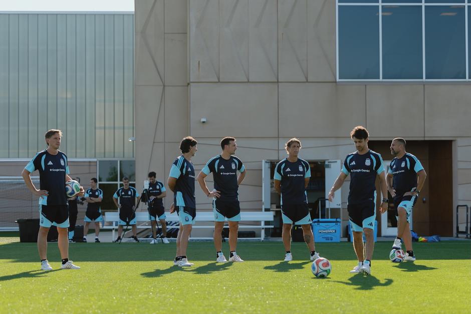 La Albiceleste se enfoca en recuperarse tras el desgaste f&iacute;sico ante Suiza. (Foto: Argentina)