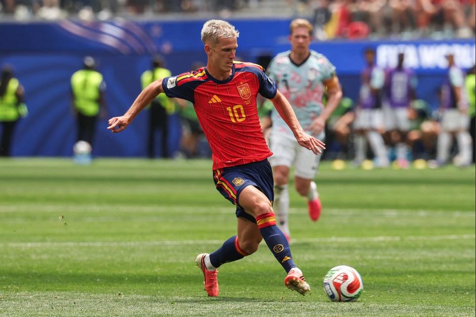 Dani Olmo ha disputado seis partidos con Espa&ntilde;a en el Mundial 2026 y suma una asistencia. (Foto: AFP)