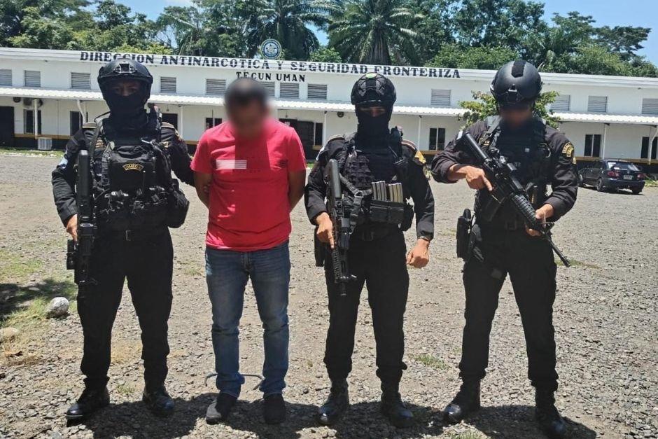 Walter Daniel Estrada fue aprehendido este mi&eacute;rcoles en San Marcos.&nbsp;(Foto: PNC)