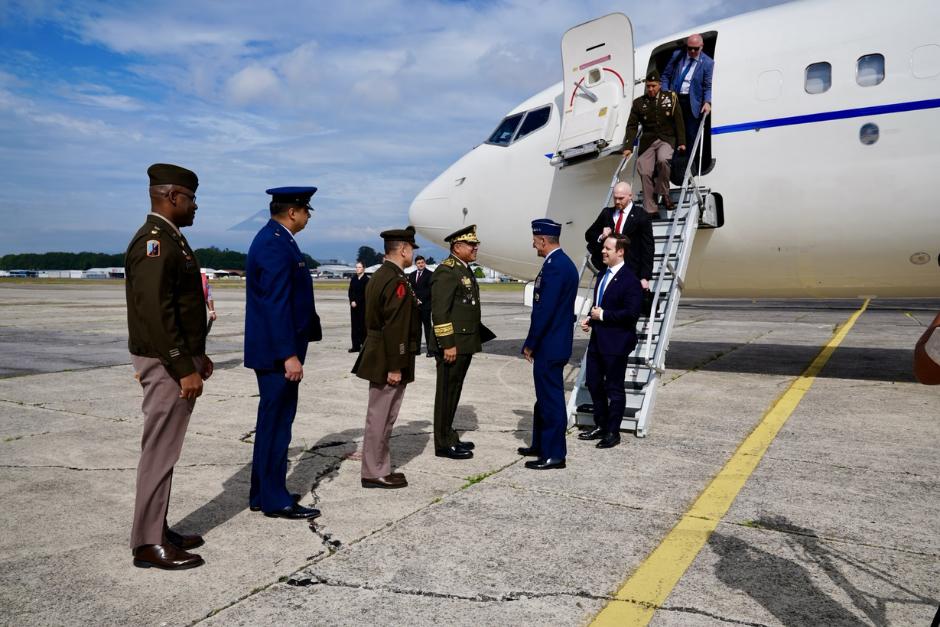 Su visita reafirma la s&oacute;lida cooperaci&oacute;n entre Estados Unidos y Guatemala en materia de seguridad.&nbsp;(Foto: US Embassy Guatemala)