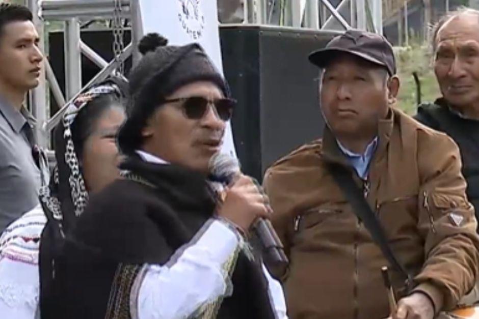 El l&iacute;der comunitario expres&oacute; su inconformidad con el Gobierno.&nbsp;(Foto v&iacute;a: captura de video)