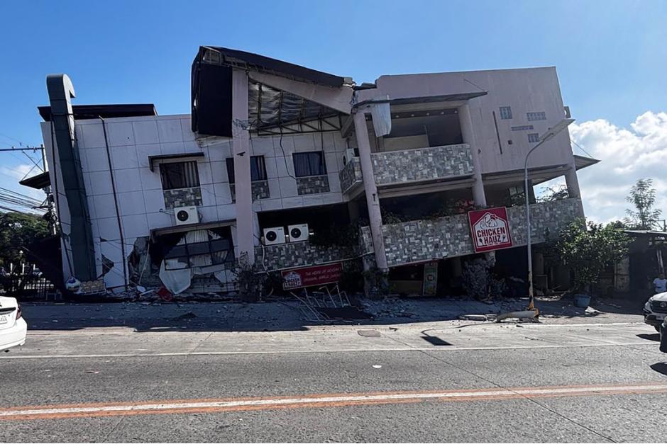 El terremoto sucedi&oacute; durante la ma&ntilde;ana en Filipinas. (Foto: AFP)