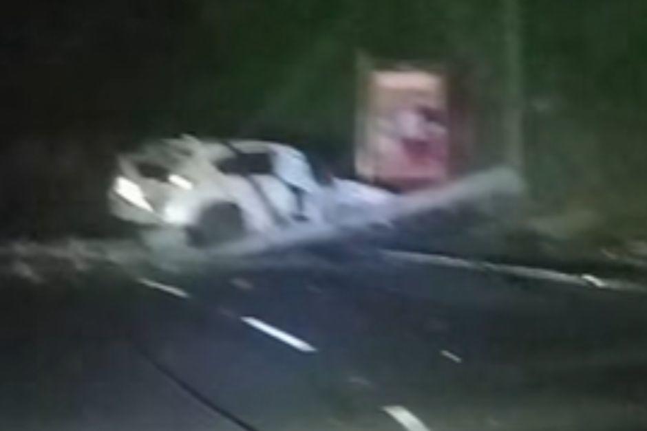 El hecho ocurri&oacute; en horas de la madrugada. (Foto: captura de video)