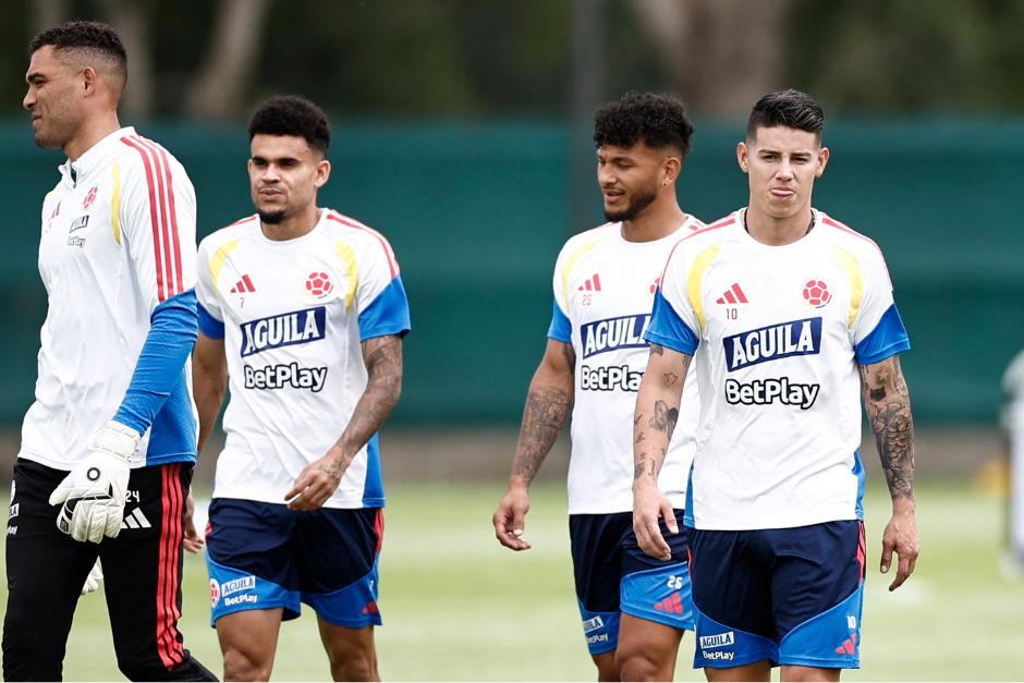 Los cafeteros llegan con Luis D&iacute;az y James Rodr&iacute;guez como sus grandes referentes en la parte ofensiva. (Foto: AFP)