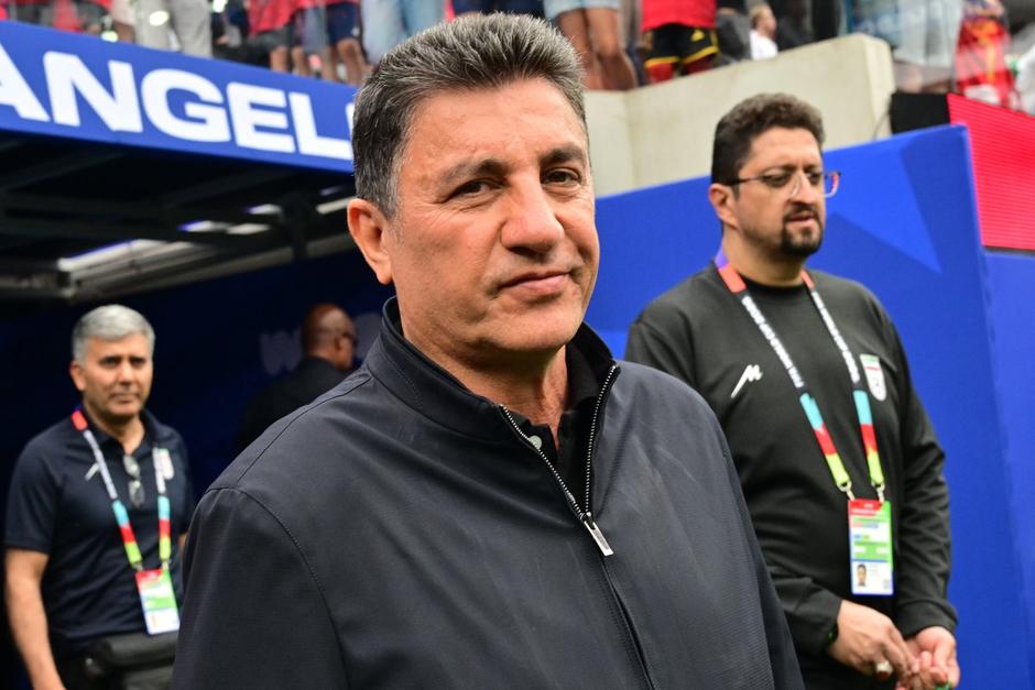 Amir Ghalenoei ha estado en el banquillo de Ir&aacute;n desde 2023. (Foto: AFP)