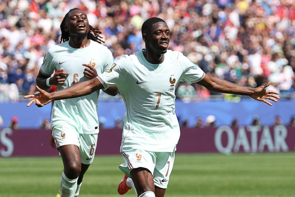Dembel&eacute; ya suma cuatro anotaciones en el Mundial 2026, (Foto: AFP)
