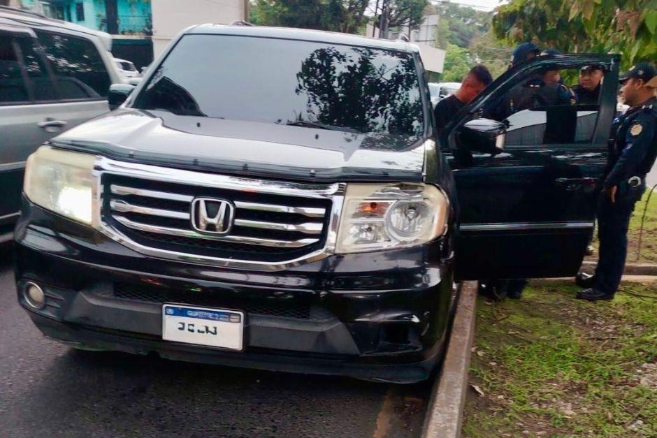 El conductor afect&oacute; el tr&aacute;nsito en el sector al obstaculizar uno de los carriles. (Foto: PMT)