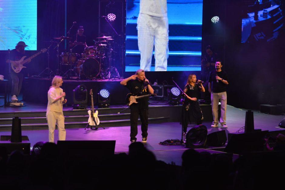 El grupo australiano Planetshakers cant&oacute; sus mejores &eacute;xitos frente a casi 10 mil personas en La Frater. (Foto: Bernie Morales)