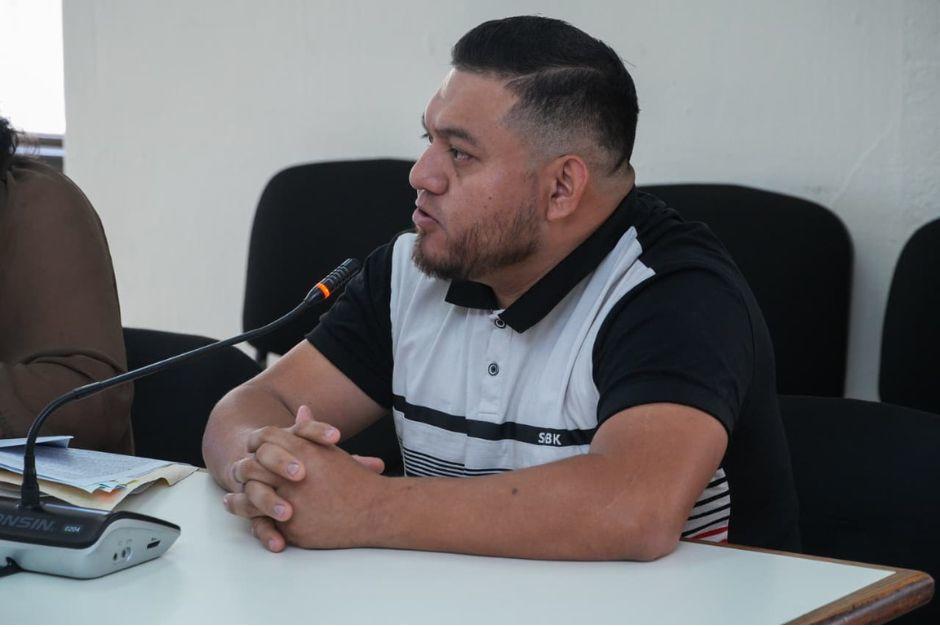 Ante el Tribunal Tercero de Sentencia, Brian Verbena Mart&iacute;nez acept&oacute; ser extraditado a Estados Unidos. (Foto: Wilder L&oacute;pez/Soy502)