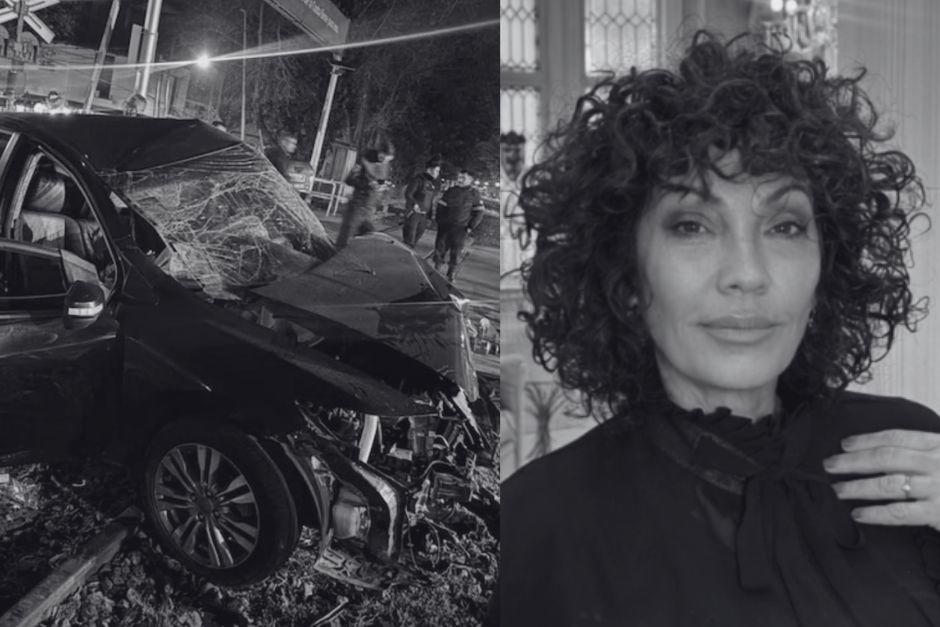 Un terrible accidente de tr&aacute;nsito cobr&oacute; la vida de la presentadora. (Foto: RRSS)