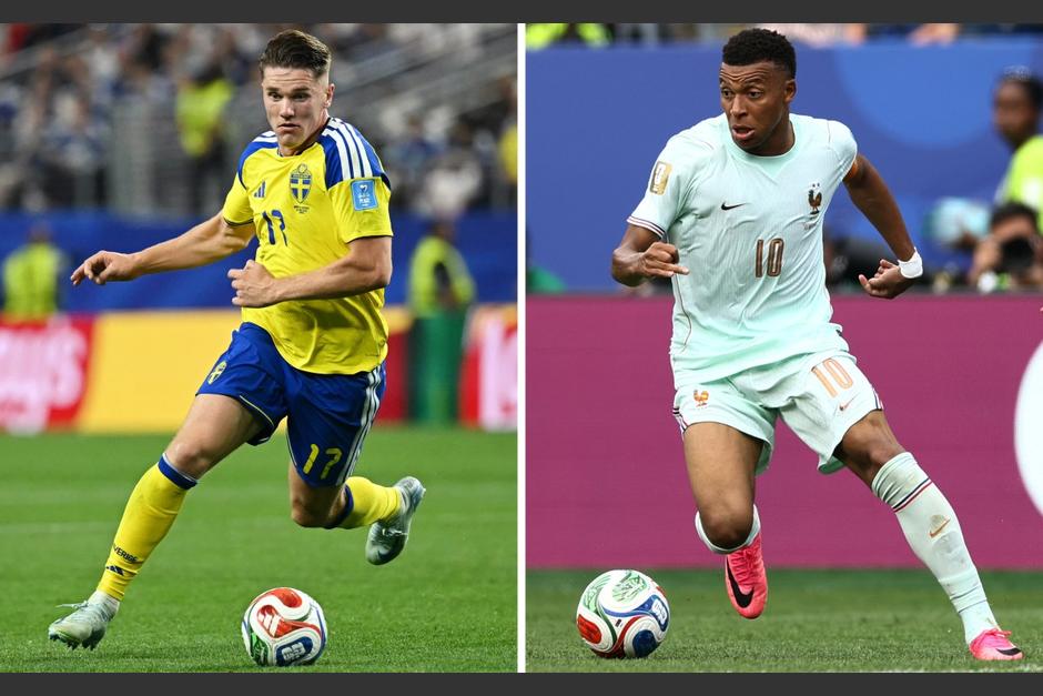 Viktor Gyokeres y Kylian Mbapp&eacute; se enfrentar&aacute;n en en los 16avos de final de la Copa Mundial 2026. (Foto: AFP)