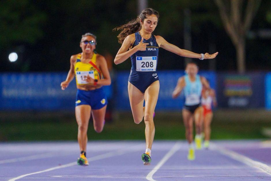 La originaria de El Progreso entr&oacute; primero a la meta en la pista de Medell&iacute;n. (Foto:&nbsp;Panam Sports)