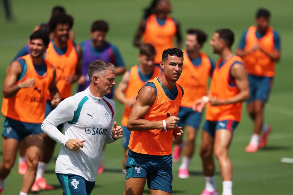 Cristiano Ronaldo suma 2 anotaciones en 300 minutos disputados en la Copa Mundial FIFA 2026. (Foto: AFP)