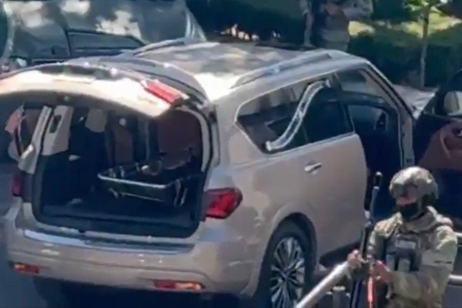 Este fue la carroza f&uacute;nebre que esperaba transportar sus restos.&nbsp; (Foto: captura de video)