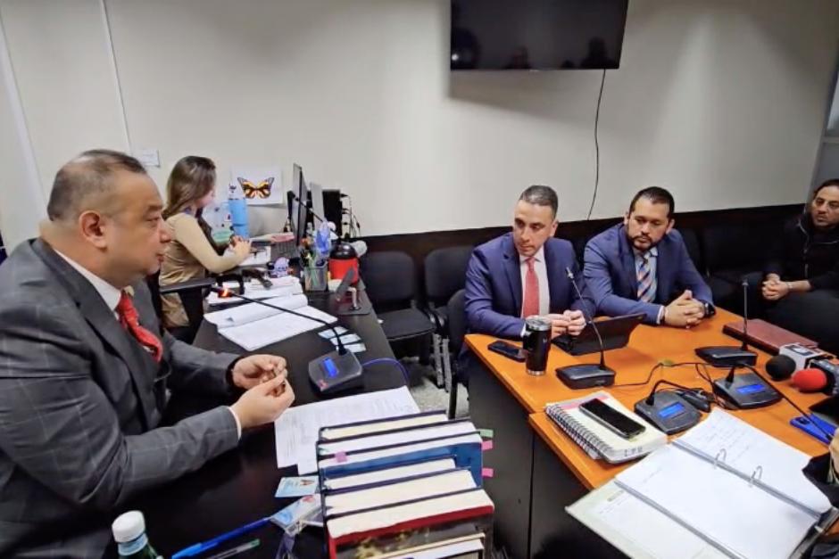 El juez Mario Hichos tom&oacute; control jurisdiccional del proceso en contra de Pedro Duque. (Foto: captura de pantalla)