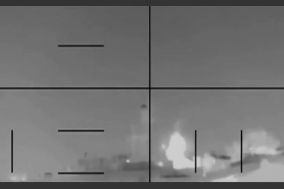 El momento del impact&oacute; qued&oacute; grabado. (Foto: captura de video)