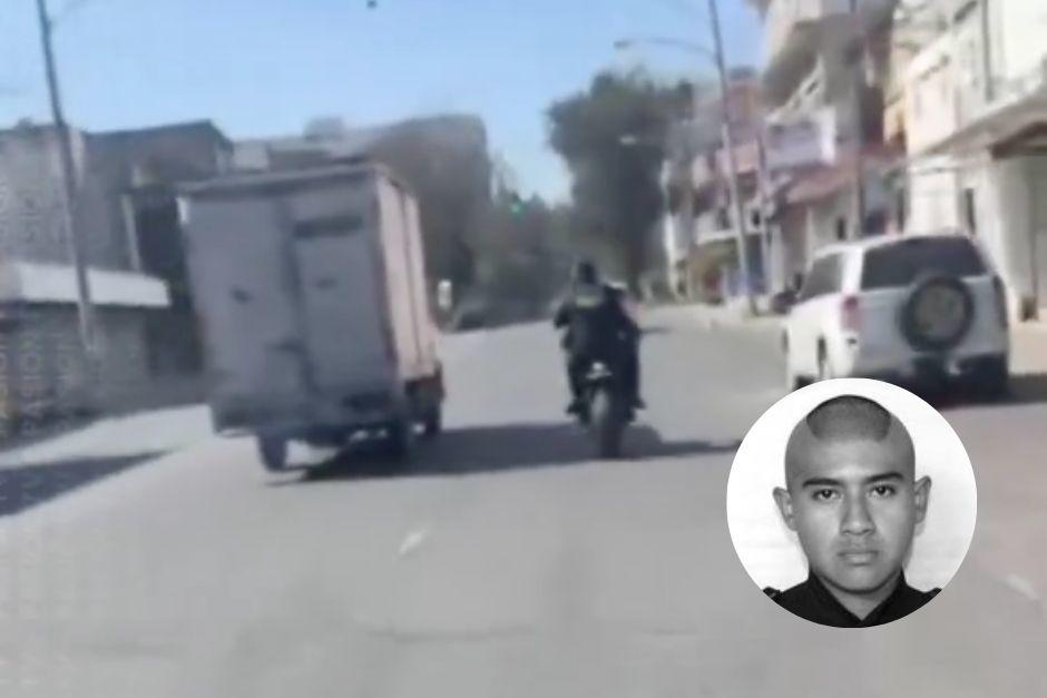Dos agentes policiales sufrieron un accidente de tr&aacute;nsito y uno de ellos muri&oacute;. (Foto: Captura de video)