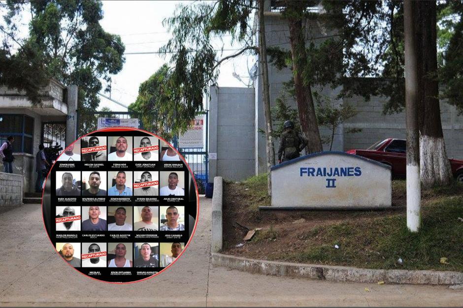 Las autoridades contin&uacute;an buscando a los pandilleros fugados de Fraijanes II. (Foto: Soy502)