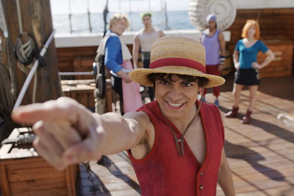 I&ntilde;aki Godoy encarna a Luffy, el l&iacute;der de los pirata sombrero de paja.