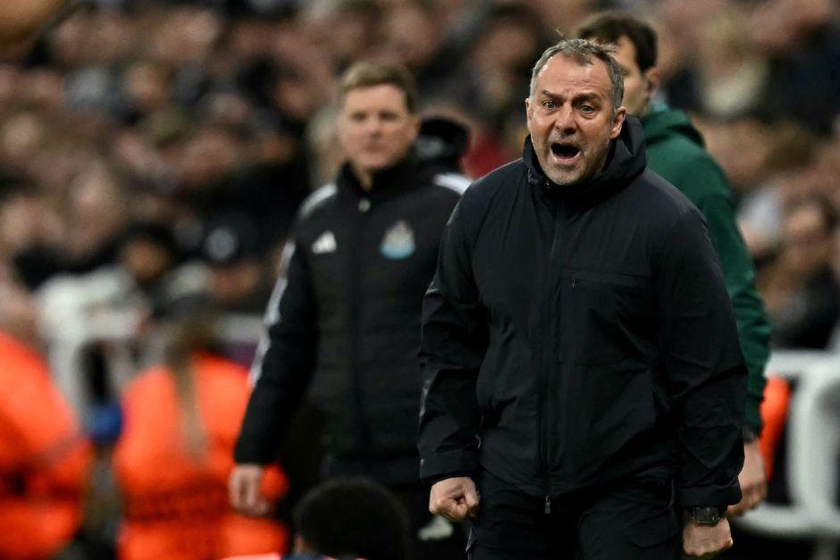 El t&eacute;cnico alem&aacute;n no termin&oacute; contento por el rendimiento de su equipo en el estadio St. James Park. (Foto: AFP)
