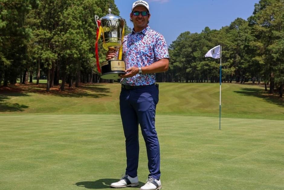El jugador, Jos&eacute; Toledo, tratar&aacute; de conquistar la tercera copa consecutiva en el Hacienda Nueva Open 2026.&nbsp;(Foto: Saulo L&oacute;pez/ASOGOLF)