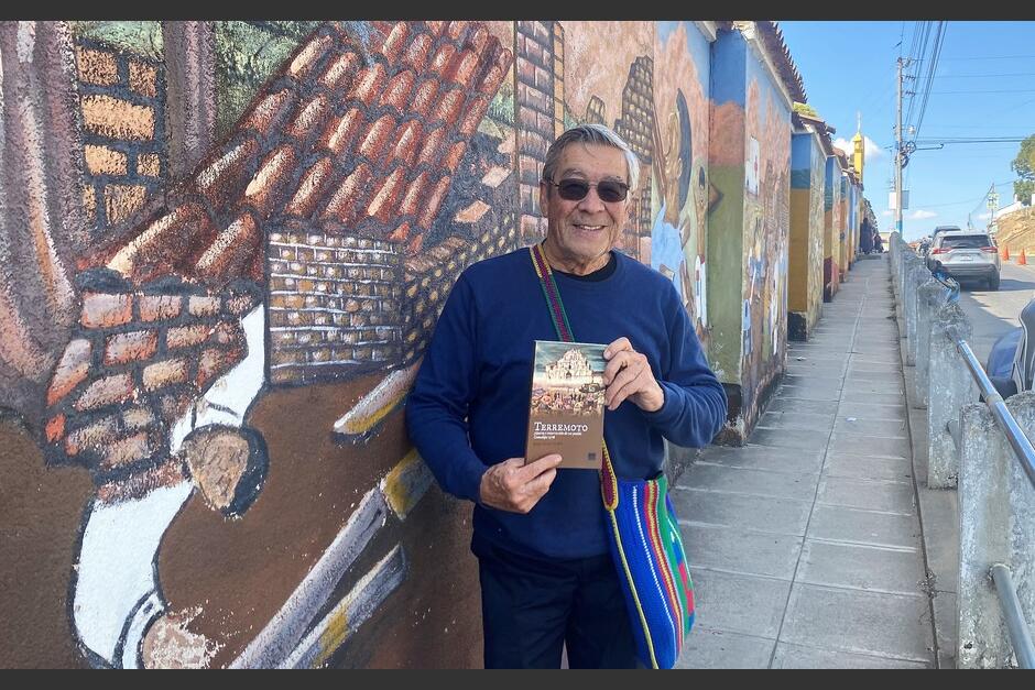 Jorge Cord&oacute;n regres&oacute; a Comalapa para evocar su reconstrucci&oacute;n.&nbsp;(Foto: Carlos Sotz/Colaborador)