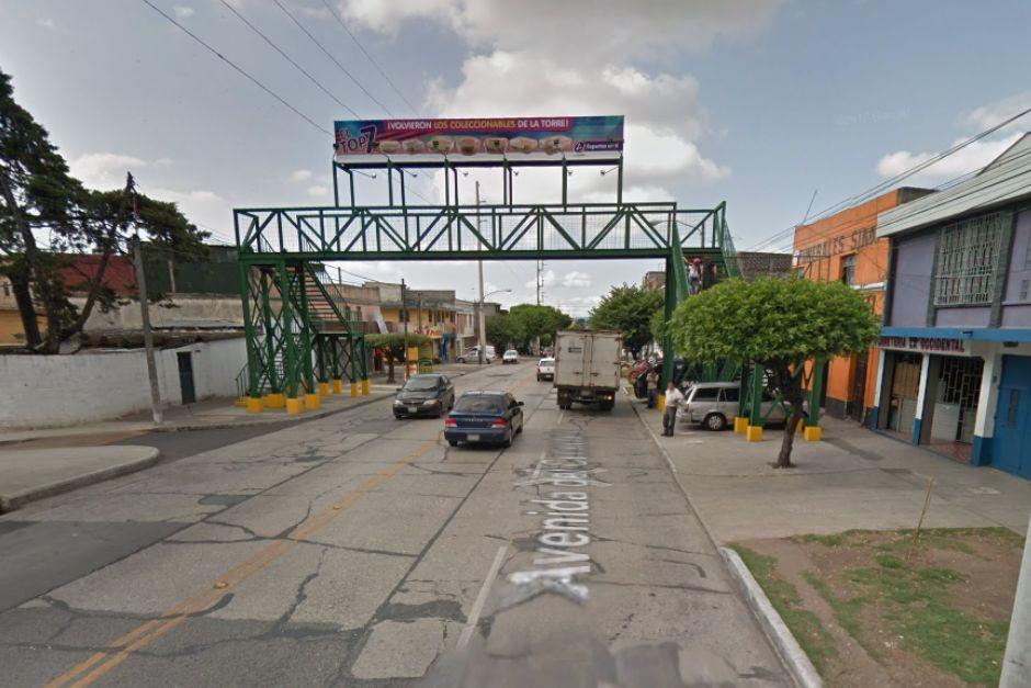 La v&iacute;ctima fue atacada en la avenida Cementerio, zona 3. (Foto: Google Maps)