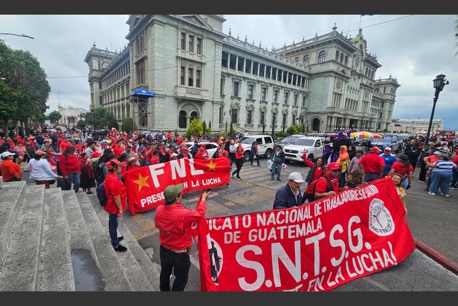 Varios puntos fueron bloqueados en todo el pa&iacute;s. (Foto: Estuardo Paredes/Nuestro Diario)