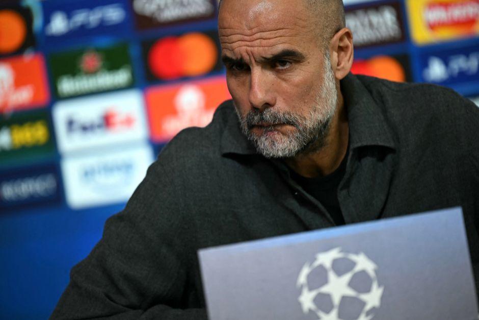 El entrenador catal&aacute;n se mostr&oacute; relajado a pesar de la presi&oacute;n que tiene el City por remontar el resultado. (Foto: AFP)