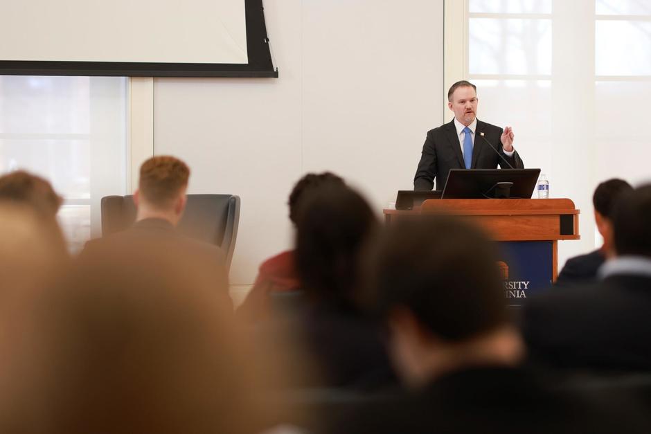 El embajador comercial de Estados Unidos Jamieson Greer. (Foto: USTR / Soy502)