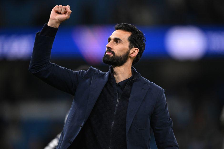 El entrenador merengue celebr&oacute; la clasificaci&oacute;n en la casa del City y espera rival en cuartos. (Foto: AFP)