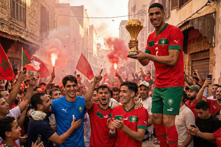 El conjunto marroqu&iacute; se quedar&aacute; con el t&iacute;tulo a pesar de haber perdido en la cancha contra Senegal a inicios de este a&ntilde;o. (Foto: Redes)