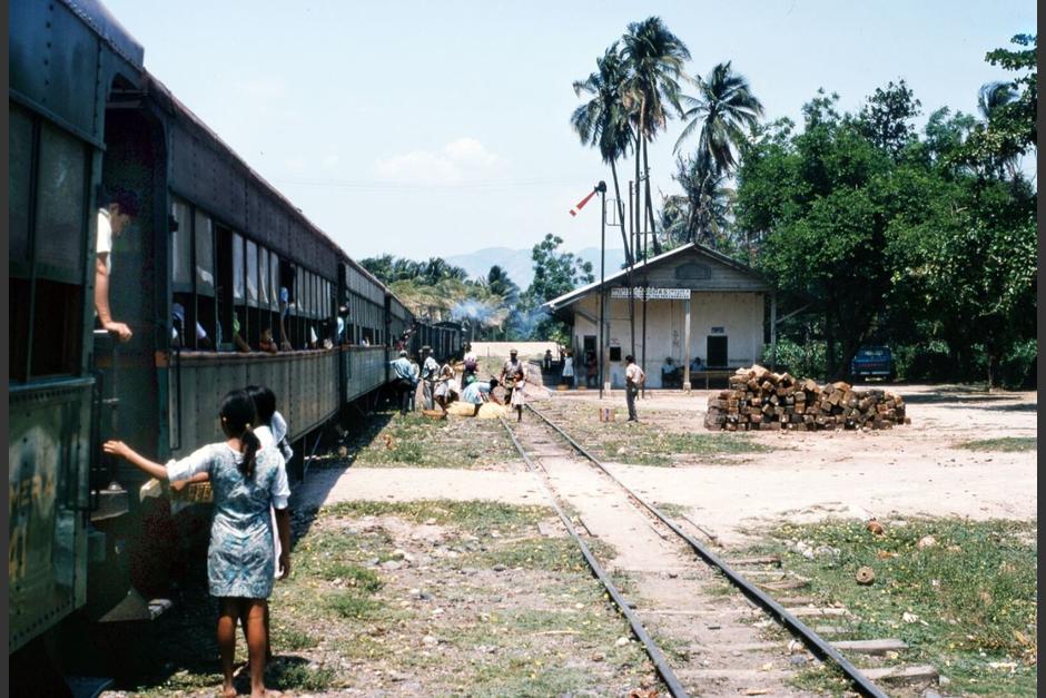 Historia de la estaci&oacute;n del ferrocarril en Caba&ntilde;as, Zacapa