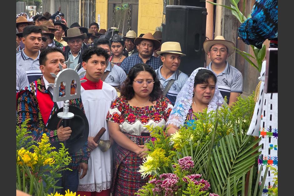 A la tradicional ceremonia asistieron mayordomos y texeles.&nbsp;(Foto: Alfonso Gu&aacute;rquez/Colaborador)