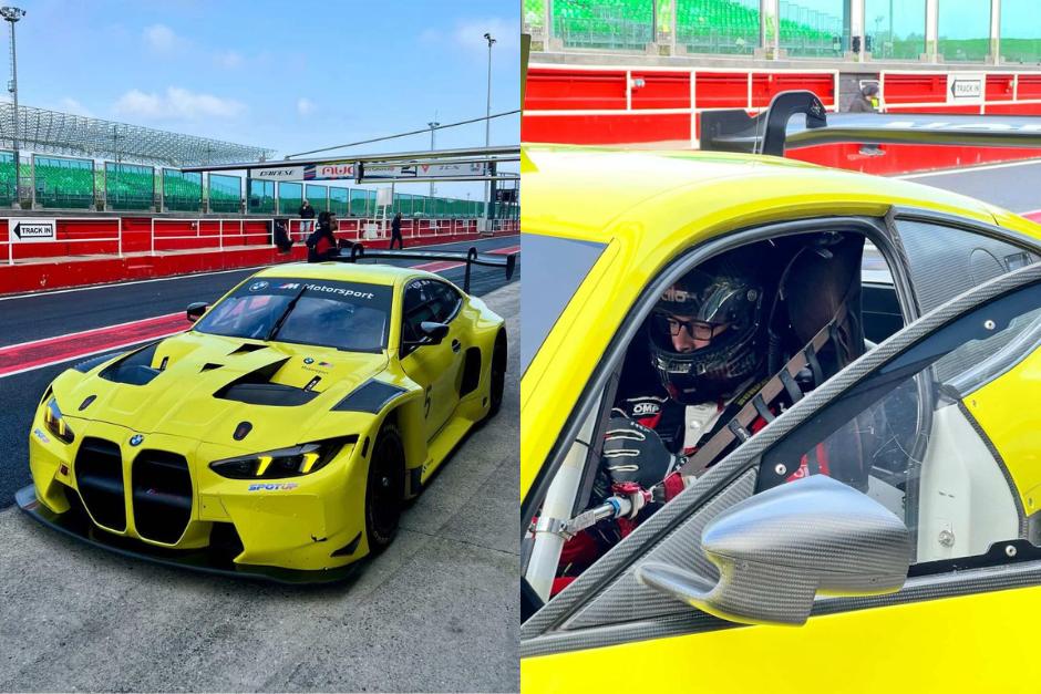 Ian Rodr&iacute;guez correr&aacute; un auto BMW M4, que pertenece al FAEMS Team, en la temporada 2026 del certamen italiano, en la modalidad de Sprint. (FOTO: Ian Rodr&iacute;guez)