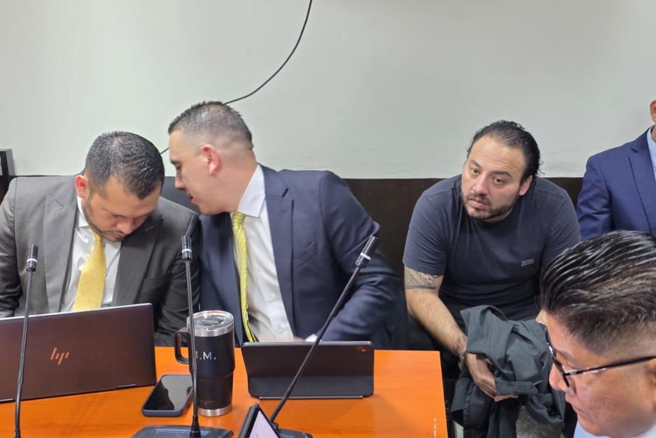 Pedro Duque durante audiencia de primera declaraci&oacute;n en su contra. (Foto: Soy502/archivo)