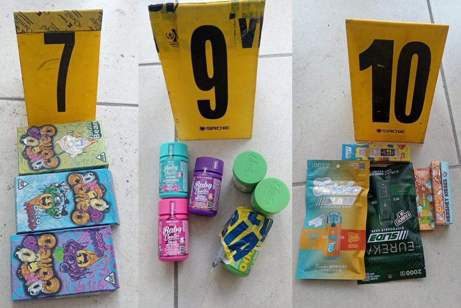 Una red que comercializaba postres con droga fue desarticulada. (Foto: PNC)