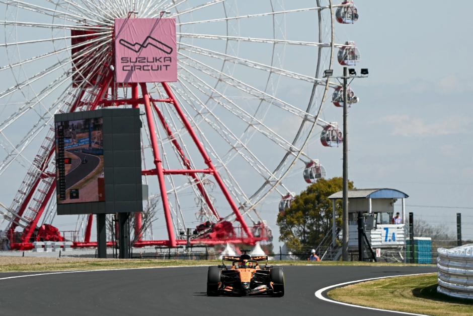 El McLaren de Piastri fue el m&aacute;s r&aacute;pido en el circuito de Suzuka, uno de los preferidos por los pilotos en todo el calendario. (Foto: AFP)
