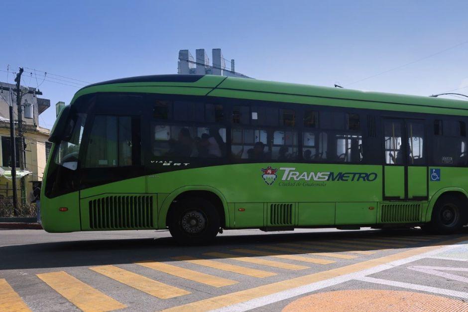El Transmetro operar&aacute; de manera irregular este s&aacute;bado y domingo. (Foto: Transmetro Guatemala)