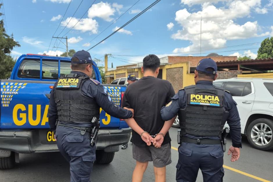 PNC captur&oacute; al hermano de "El Inquieto", ambos miembros del Barrio 18. (Foto: PNC)