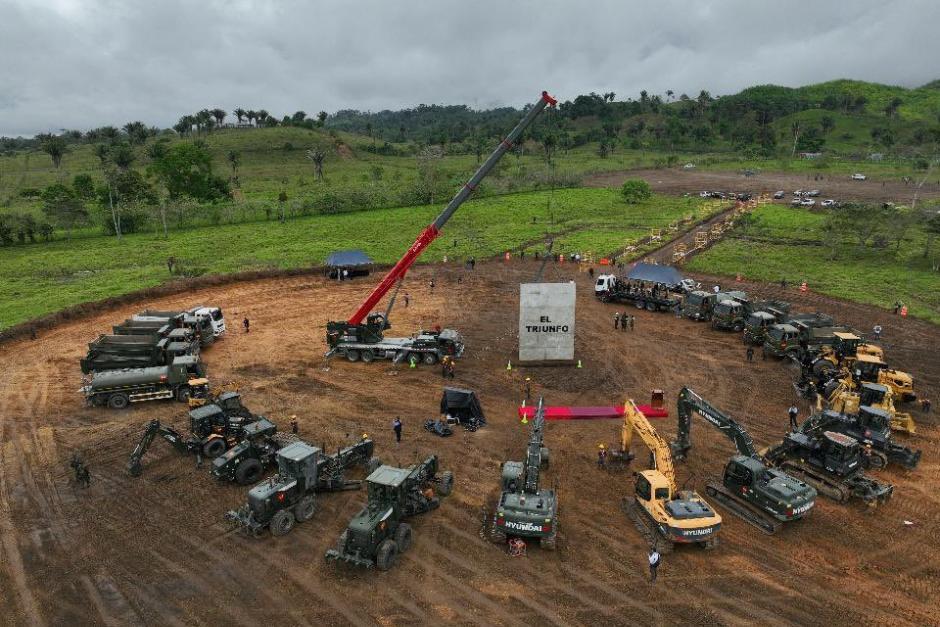 La construcci&oacute;n de la c&aacute;rcel "El Triunfo" qued&oacute; suspendida. (Foto: Gobierno de Guatemala)