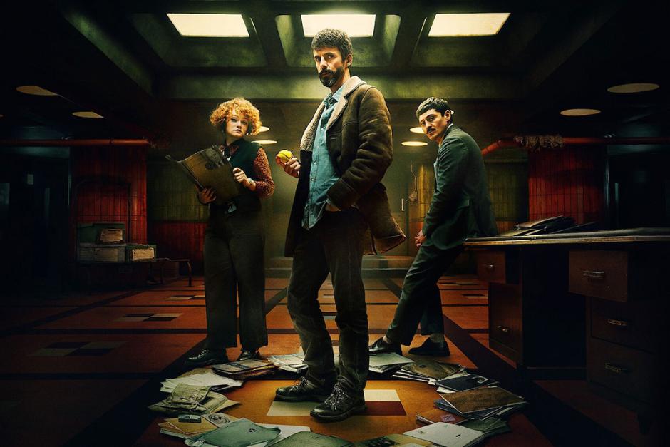 Dept. Q es&nbsp;la exitosa serie de misterio del creador Scott Frank (Gambito de dama). (Fuente: Netflix)