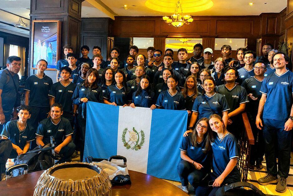 Guatemala inici&oacute; con fuerza su participaci&oacute;n en Managua. (Foto: Federaci&oacute;n de Atletismo)&nbsp;